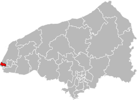 Situation of the canton of Le Havre-1 in the department of Seine-Maritime