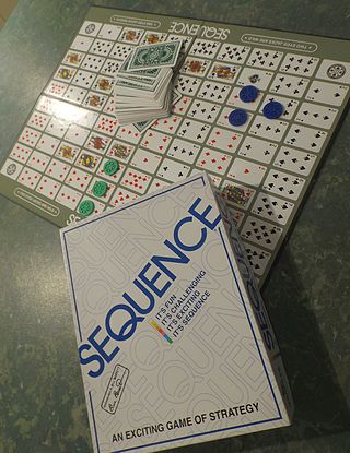 <span class="mw-page-title-main">Sequence (game)</span> Abstract strategy board and card game