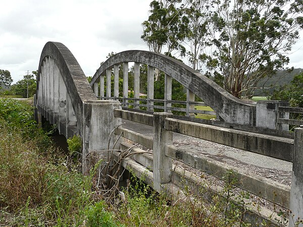 Shark Creek bridge near Maclean, formerly part of Pacific Highway