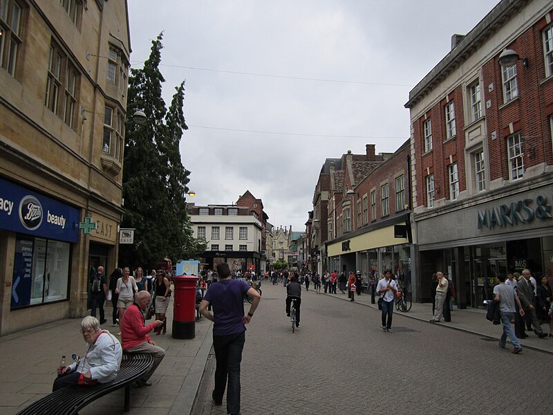 File:Sidney Street, Cambridge, England - IMG 0627.JPG