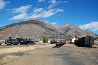 Freight Yard Museum in Silverton, October 2012