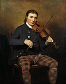 Scottish Fiddler Niel Gow Sir Henry Raeburn - Niel Gow, 1727 - 1807. Violinist and composer - Google Art Project.jpg