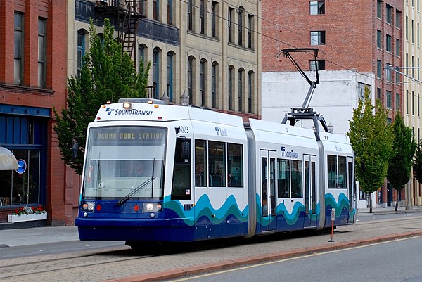 Tacoma Link tramcar