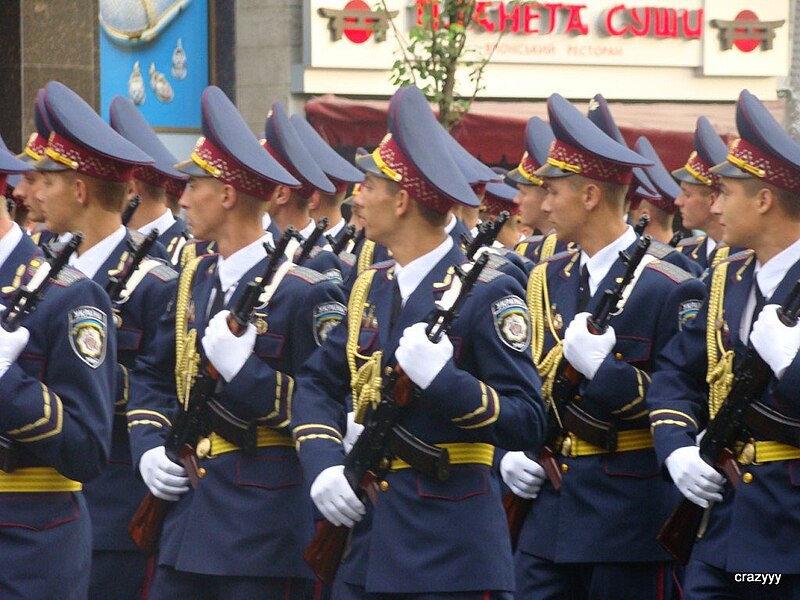 File:Soldiers during the Independence Day parade in Kiev, 2008.JPG