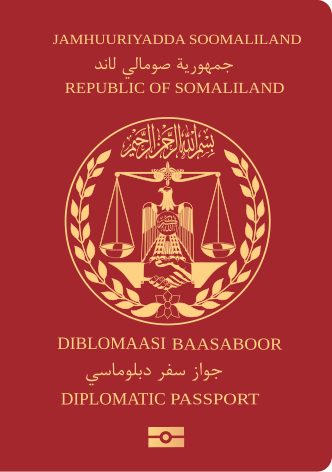 File:Somaliland Diplomatic Passport.svg