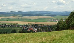 Blick auf Spišské Tomášovce