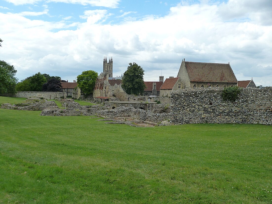 Opatija svetega Avguština, Canterbury