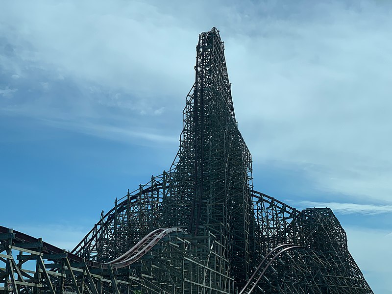 Steel roller coaster - Wikipedia