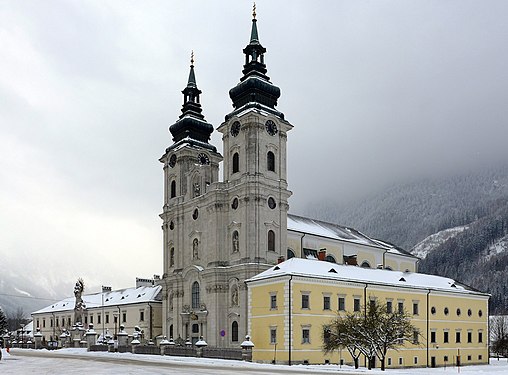 Spital am Pyhrn abbey, Upper Austria, Austria in December 2014