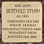 Stumbling stone for Berthold Sturm (Erlangen) .jpg