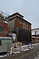 This is a photograph of an architectural monument. It is on the list of cultural monuments of Stralsund, no. 573.