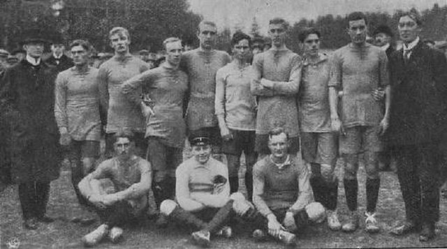 The Sweden team in 1911