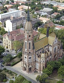 "Kostel sv. Laszló", Eden Lechner, Budapešť, Maďarsko 1894-1896