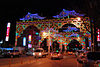 Decorations during Taebaek Winter Festival