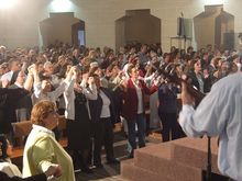 Praise and Worship during a CCR Healing Service. Tarxien erwieh.jpg