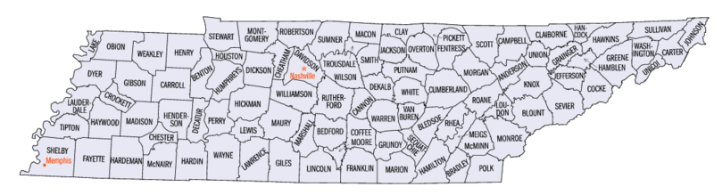 Tennessee's counties