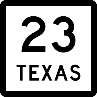 <span class="mw-page-title-main">Texas State Highway 23</span> State highway in Texas