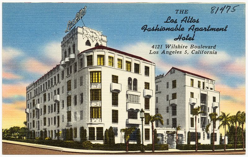 File:The Los Altos Fashionable Apartment Hotel, 4121 Wilshire Boulevard, Los Angeles 5, California (81475).jpg