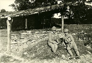 The Ukrainian soldiers Sophie Halechko and Anna Dmyterko.jpg