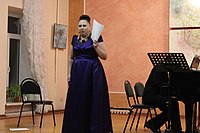 Жанна Закрасняна виконує сцену листа з опери П.І. Чайковського "Євгеній Онєгін"
