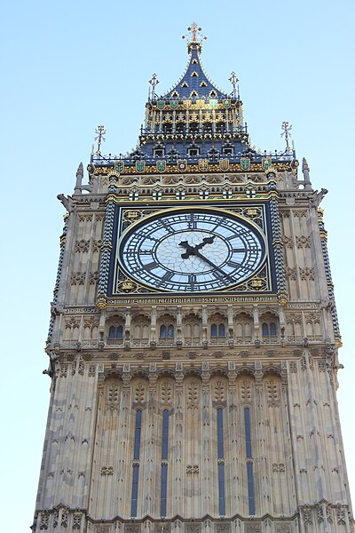 File:The clocktower of westminster palace.JPG