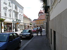 Blick von der Theresiengasse Richtung Hauptplatz[Anm. 5]