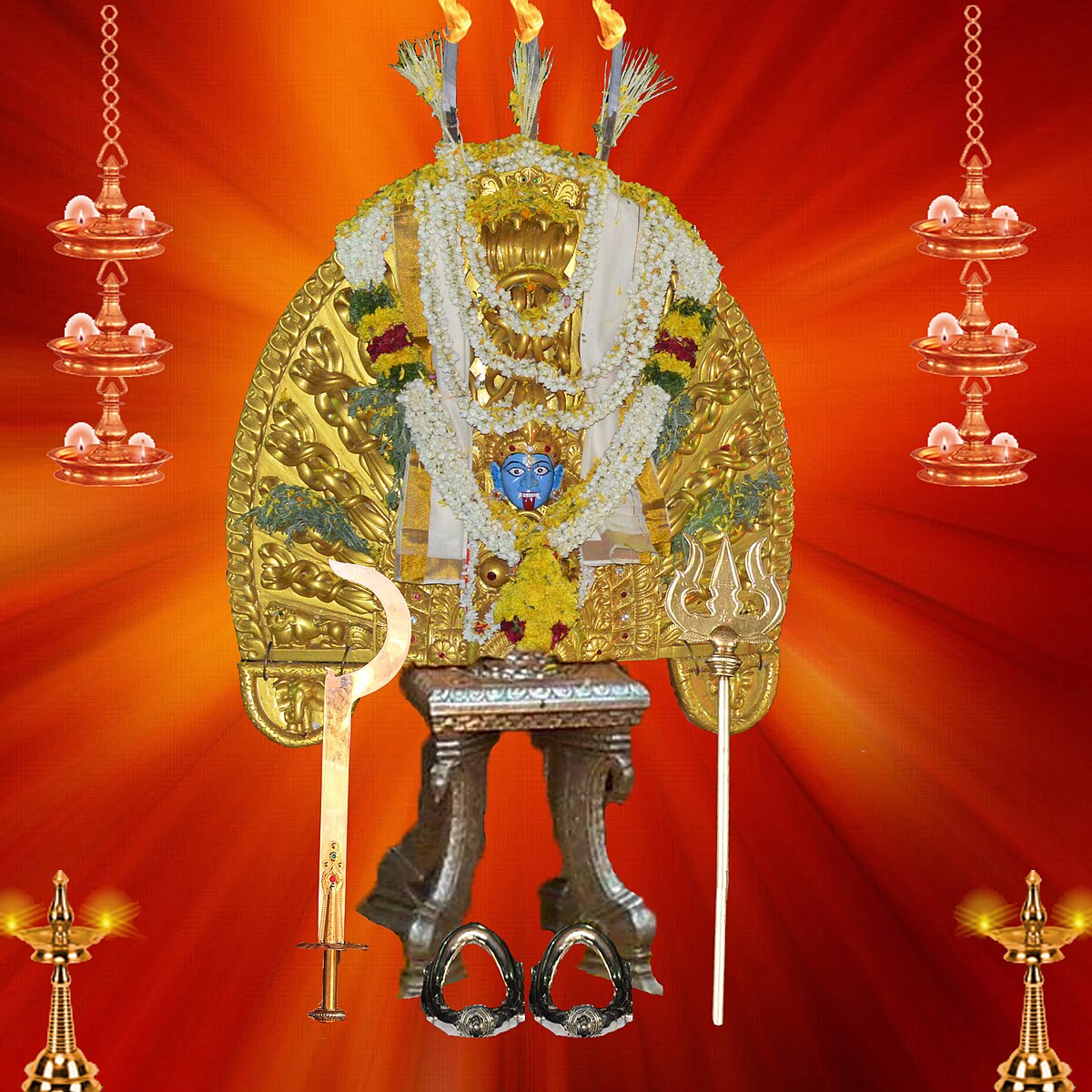 Pathiyanadu Sree Bhadrakali Temple - Simple English Wikipedia, the ...