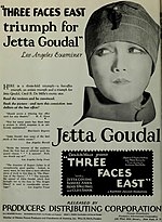 Thumbnail for Three Faces East (1926 film)