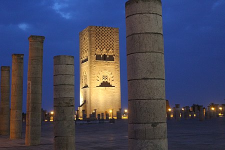 Hassan Tower in Rabat by Benzita