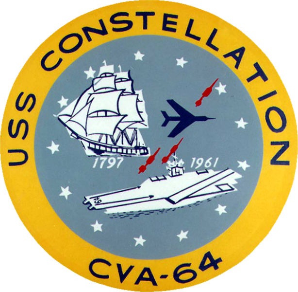 File:USS Constellation (CVA-64) insignia 1961.png