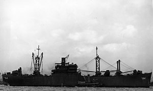 USS Waukesha (AKA-84) at New York City (USA), circa in January-February 1945 (L45-303.04.01).jpg