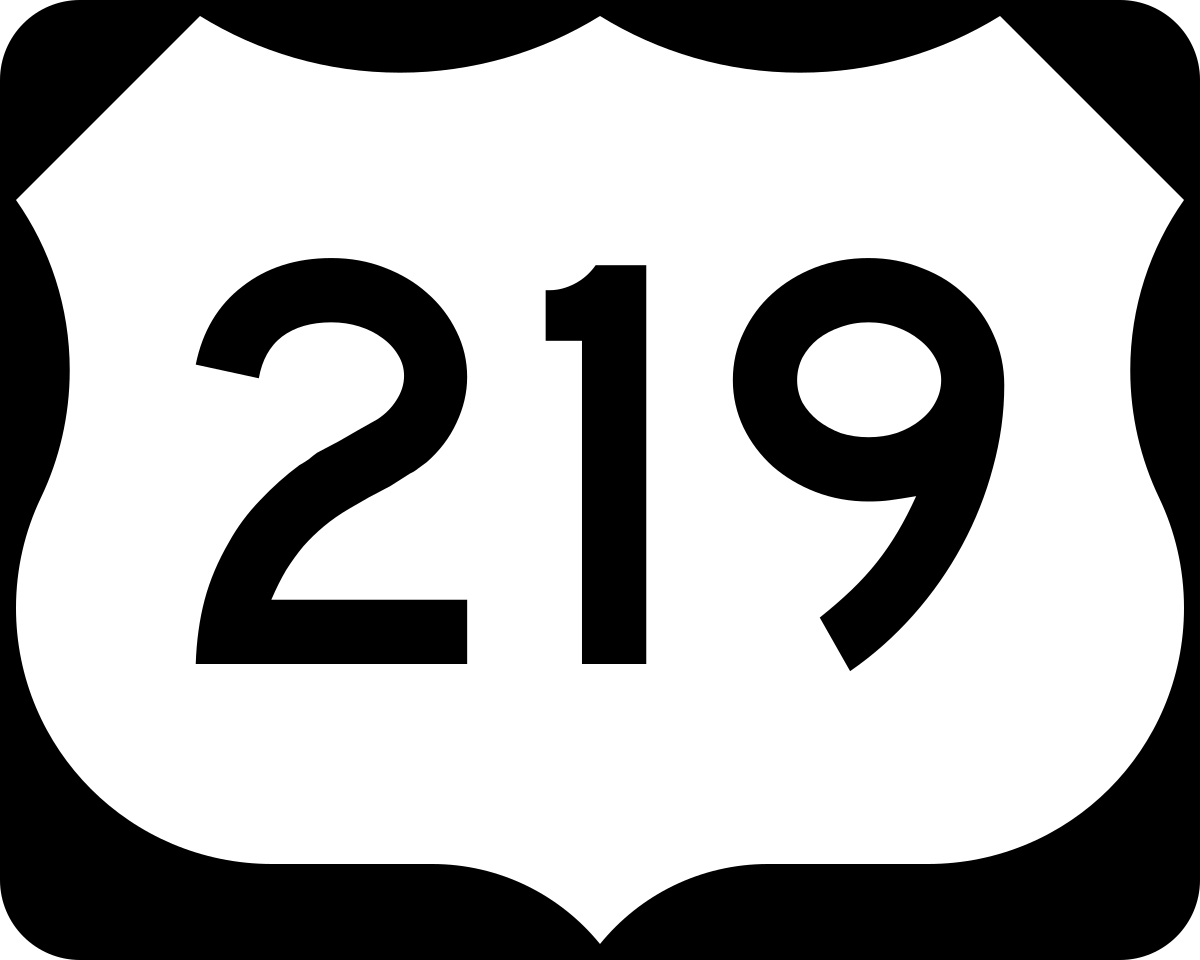 U s pa. Route 219. 219 Картинка. In 219.