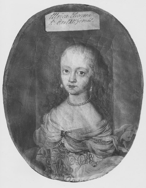 File:Ulrika Eleonora d.ä. 1656-1693, drottning av Sverige prinsessa av Danmark - Nationalmuseum - 15140.tif