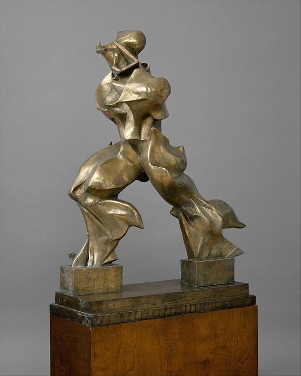 Umberto Boccioni, Unique Forms of Continuity in Space, 1913 (cast 1931). Bronze, 43-7/8” x 34-7/8” x 15-3/4”. The Museum of Modern Art, New York.