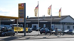 Uno-X fuel station in Viborg, Denmark. (Photo: Lars Schmidt) Uno-X (Viborg).jpg