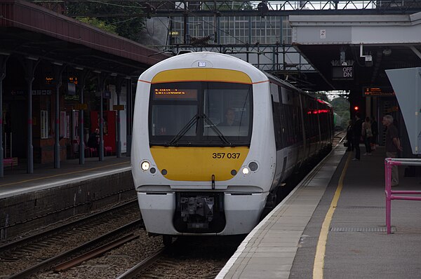 Class 357 Electrostar at Upminster