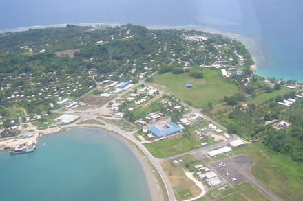 Vanimo from the air.