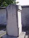 Vecquemont, cimitero comunale, tomba malgascia 1918.jpg