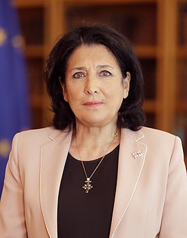 Victory Day - Europe Day 2020 Address Photo of Salome Zourabichvili (cropped).jpg