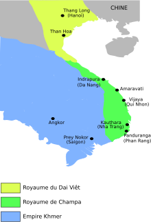 Thanh Hóa face deja parte din ệi Việt, Đà Nẵng și Phan Rang du Champā, orașul Ho Chi Minh al Imperiului Khmer