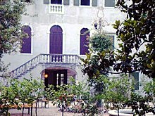 Villa Fabris di Begliano vista dal cortile interno