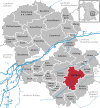 Lage der Gemeinde Vilsbiburg im Landkreis Landshut