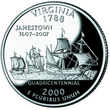 Virginia quarter, reverse side, 2000.png