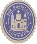 Stadtsiegel von Cottbus, um 1900