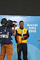 Deutsch: Gewichtheben bei den Olympischen Jugendspielen 2018; Tag 2, 10. Oktober 2018; Jungen 62 kg English: Weightlifting at the 2018 Summer Youth Olympics at 8 October 2018 – Boys' 62 kg