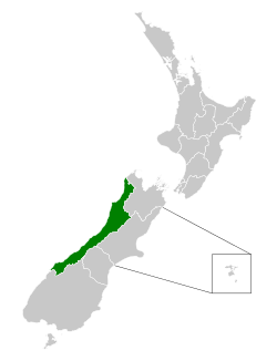 West Coast District Health Board mapa.svg