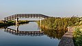 Westpolderbrêge. Een nieuwe brug over Broeresleat, gerealiseerd in 2020.