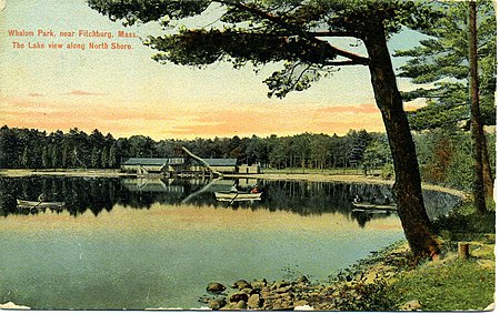 Whalom Lake postcard