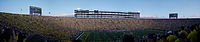 Panorama of the stadium.