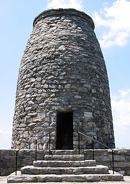 Washington Monument on Monument Knob in Maryland